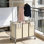 Heavy Duty Laundry Sorter Cart With Extendable Hanging Bar And 3 Removable Bags, Durable Metal Frame With Locking Casters For Easy Sorting And Storage