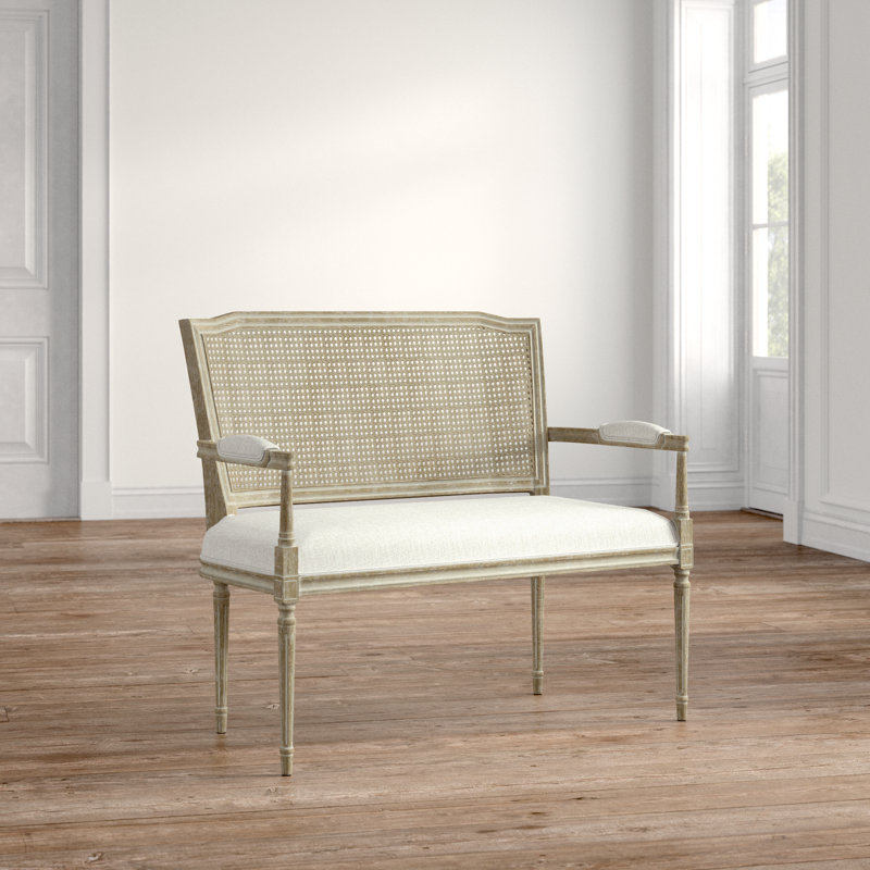 Shiena Upholstered 43.5'' Settee