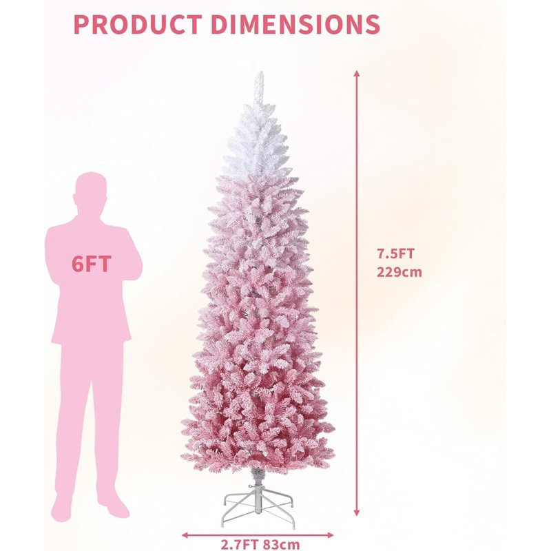 Christmas Tree, 229cm x 83cm