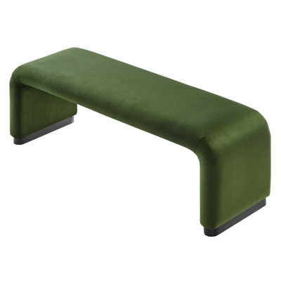 Modway Koda Velvet Upholstered Bench
