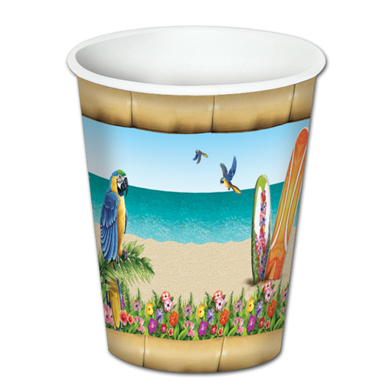 Verres à boisson Paradise - 8 oz - paquet de 12