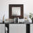 Square Leather Mirror-19763653