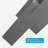 21''H Dimmable LED Gray Aluminum Outdoor Wall Light-2075090753-2060225892