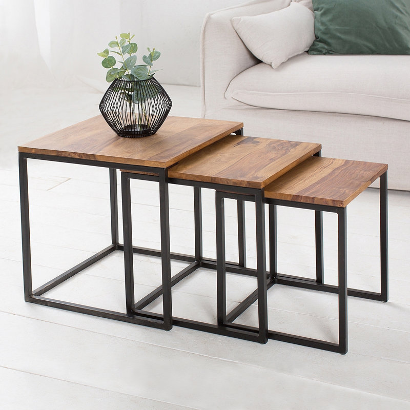 Aaila 3 Piece Side Table Set