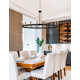 Webber 18 - Light Dimmable LED Wagon Wheel Chandelier