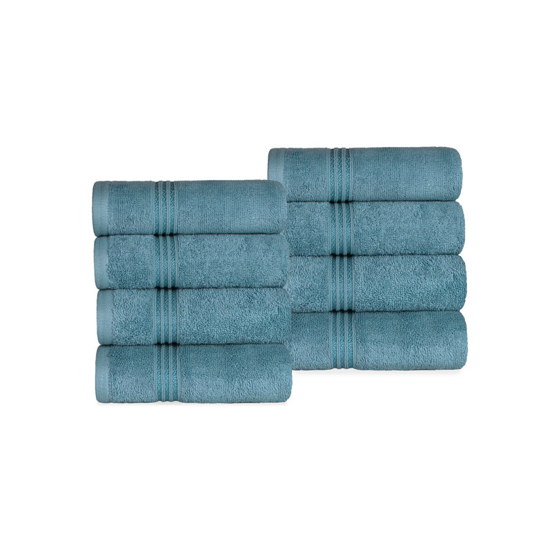 Merat 600 GSM 100% Standard Cotton Hand Towels, Blue