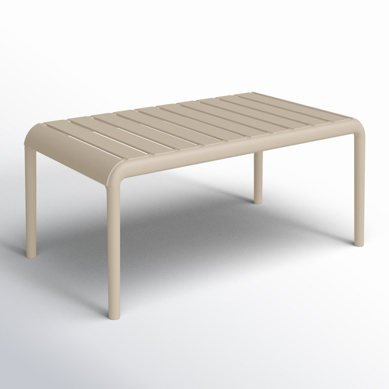 Table basse d'extérieur 46 "Ruta Paris, Taupe