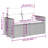 Vidaxl 5 Piece Patio Sofa Set With Cushions Poly Rattan-113406875-113406873
