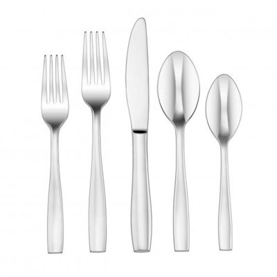 Cuisinart Elite Sienna 20 Piece Stainless Steel Flatware Set, Service for 4
