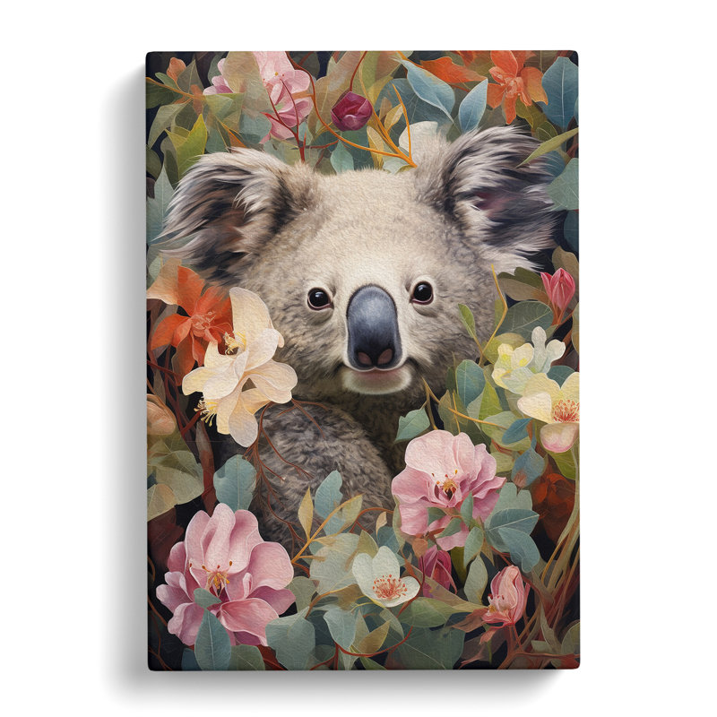 Koala Bear Dadaism - No Frame Print, 50cm H x 35cm W x 3cm D