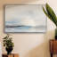 Doux distance encadrée sur toile-94360018-94360022