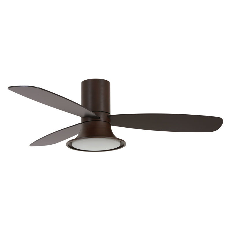 Haracha 132cm Ceiling Fan with Light Kit, Bronze, Oil Rubbed Bronze