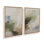 Tranquil Earth Reverie, ensemble de 2 reproductions sur toile encadrées