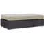 Convene Rectangle Outdoor Ottoman with Cushion-1608561259