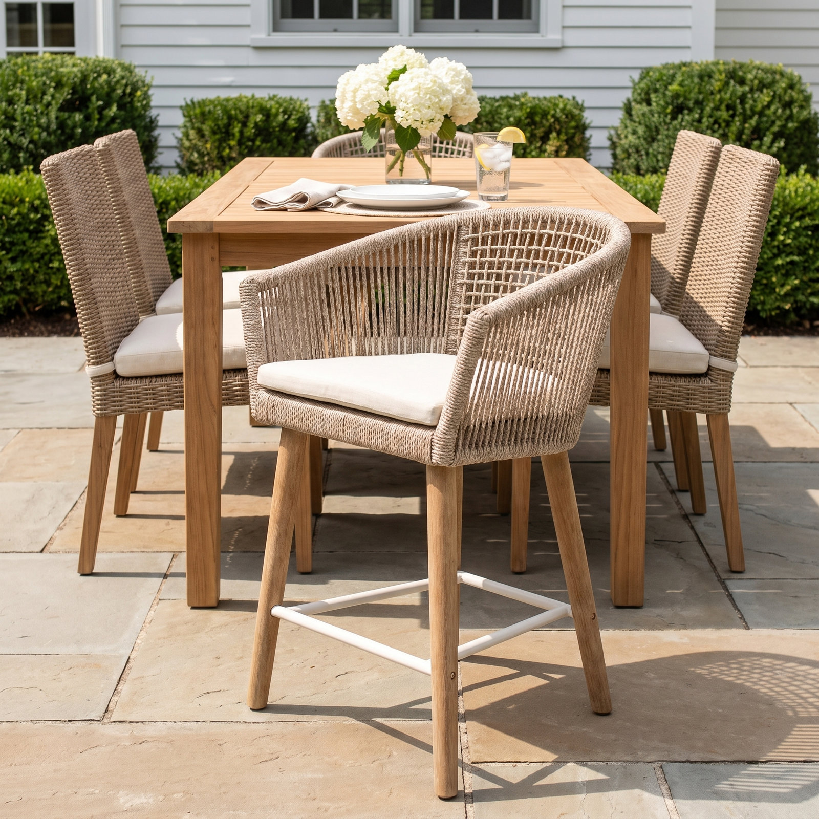 Boyd Eucalyptus Patio Armchair