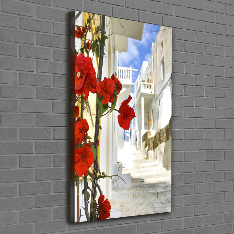 Mykonos Greece - Wrapped Canvas Print