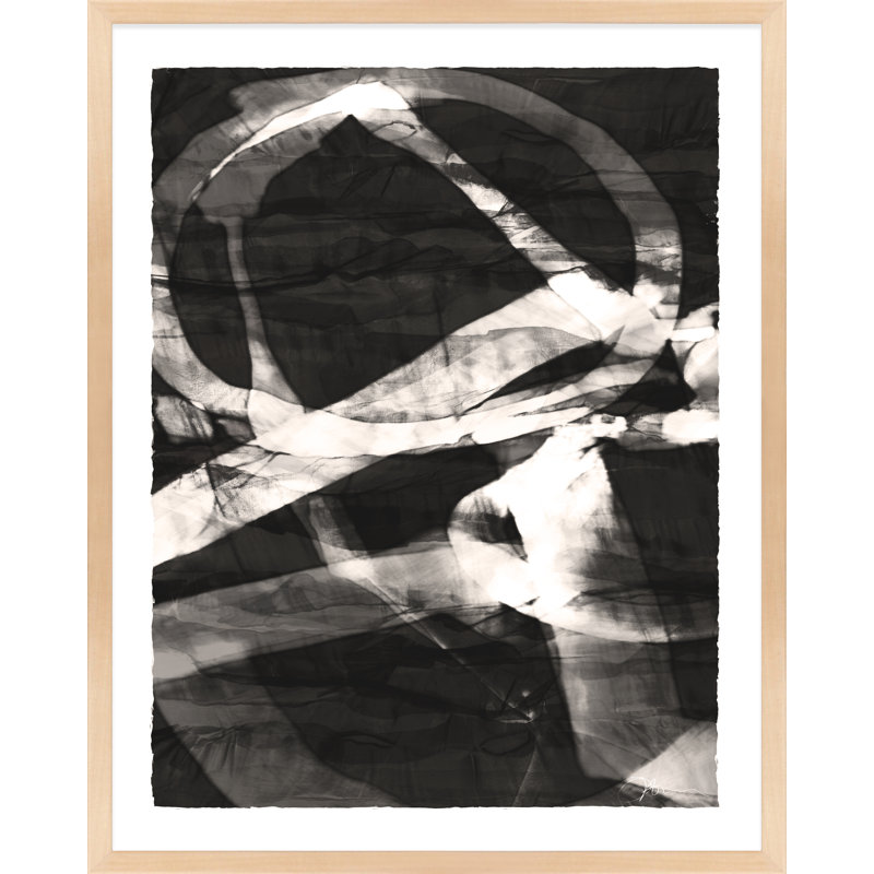 Convergence 2 par Jacques Pilon - reproduction de photo encadrée sur papier, Brun, H 20 po x l 16 po x P 1,25 po