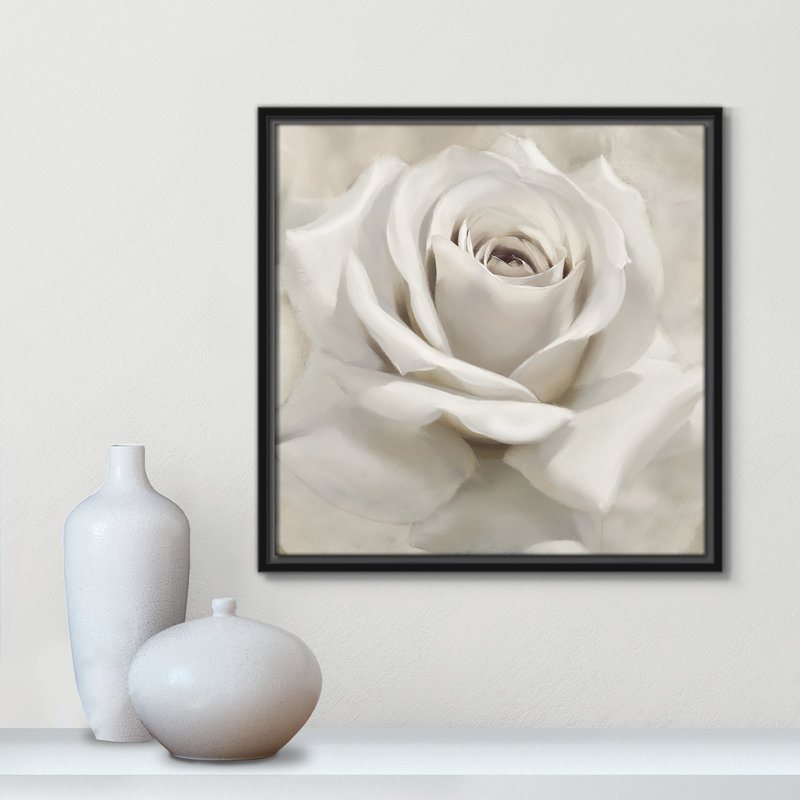 «Dreamy I» par Iorg Levashov - reproduction sur toile flottante, H 17,5 po x l 17,5 po x P 2 po, Noir