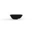 Lavabo de salle de bain encastrable en résine noire mate 23,6 po x 16,4 po Badeloft UB-01-MBLK-71991236