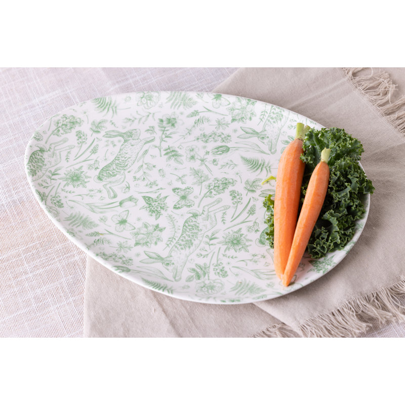 Dolomite Rustic Easter Egg Serving Platter