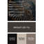 «Music Vibraphone», art mural sur toile noire-446148349