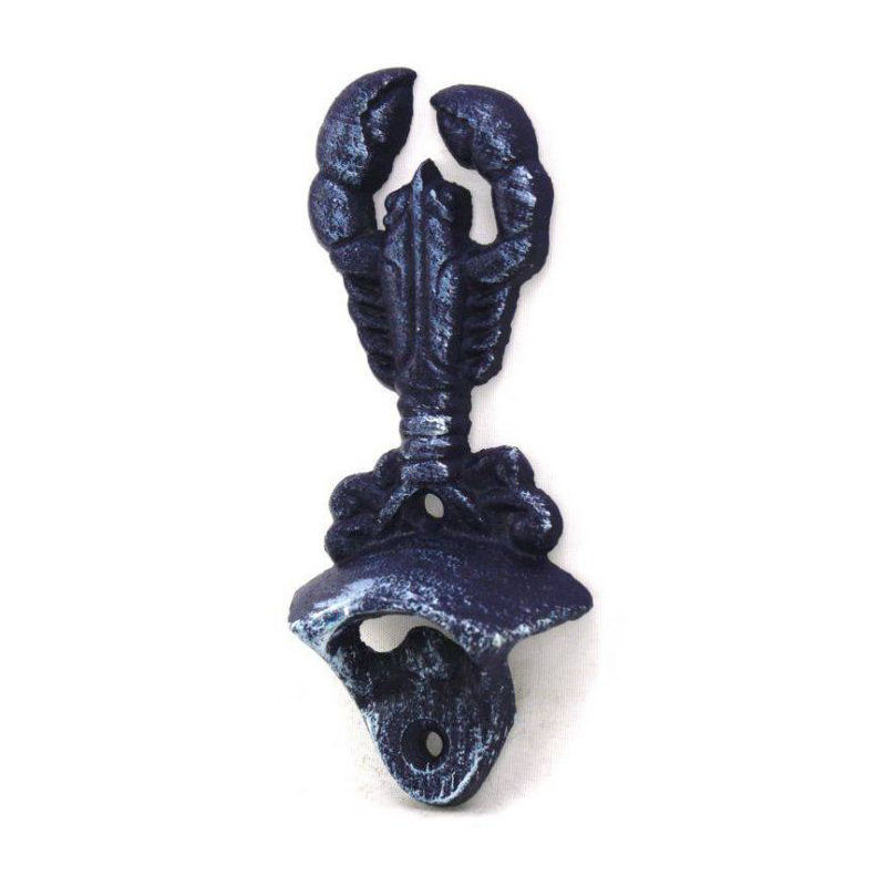 Bottle Opener, Rustic Dark Blue