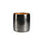 Vase en nickel noir Orren Ellis Sleek