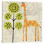 «Ada's Giraffe», reproduction sur toile tendue-21404100