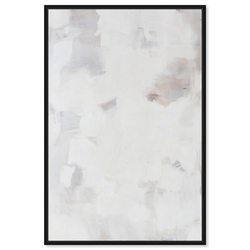 Art mural bohème blanc, art mural noir, 16 x 24, H 25 po x l 17 po, Structure noire