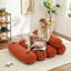 Canapé de plancher réglable en velours côtelé Boneless-1823893900