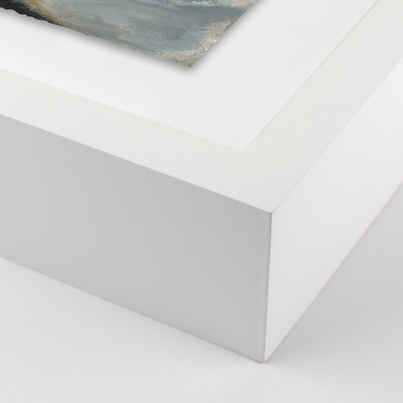 Pinnacle Painting by Melanie Biehle, White Maple Paper Single Picture Framed, 26.5" H x 32" W