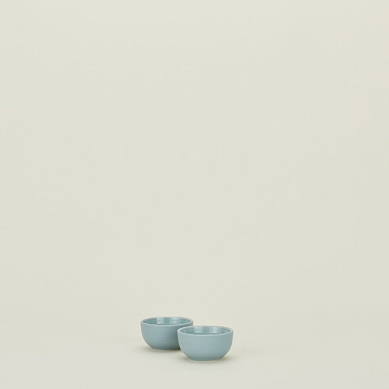 Frej Stoneware Dessert Bowl, Sky
