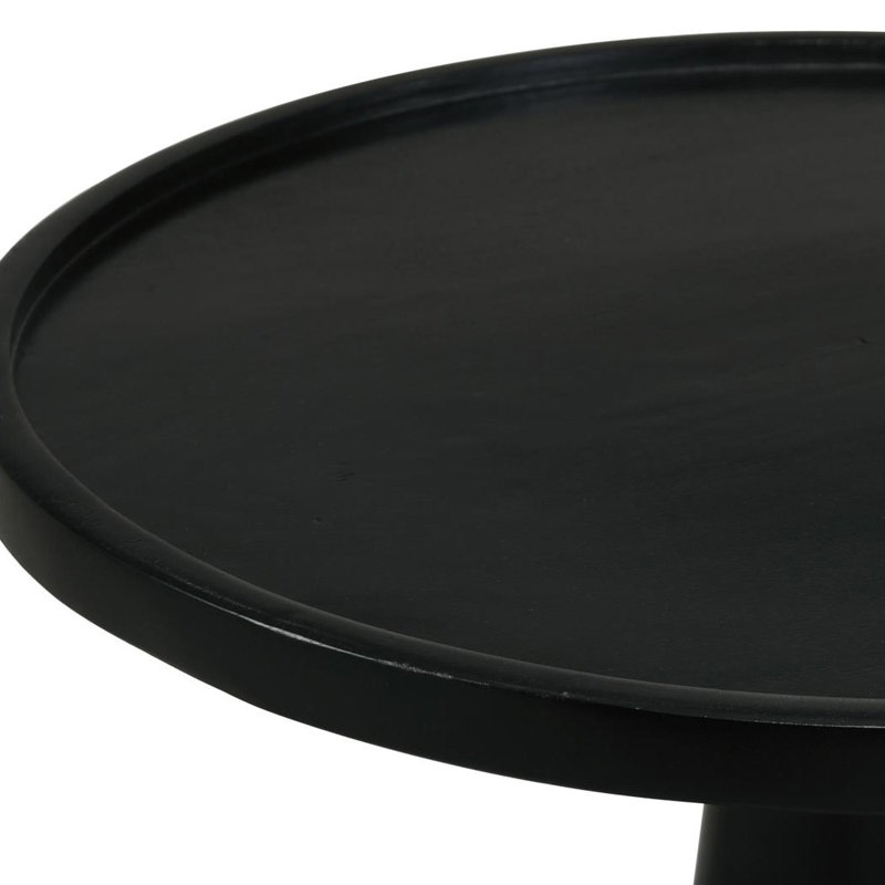 Table d'appoint Mango Wood, Noir