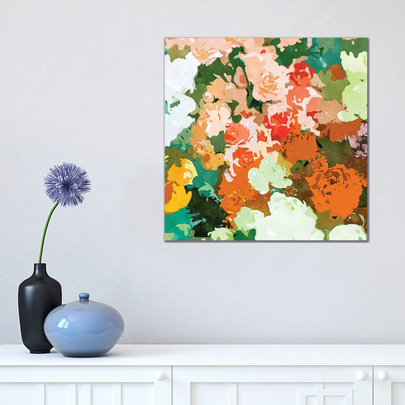 Velvet Floral by 83 Oranges - Wrapped Canvas Art Prints, 45.72 cm H x 45.72 cm W x 1.91 cm D