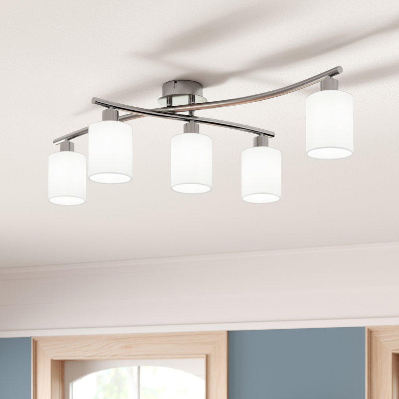 Vicky 75cm 5 -Light Track Kit, White