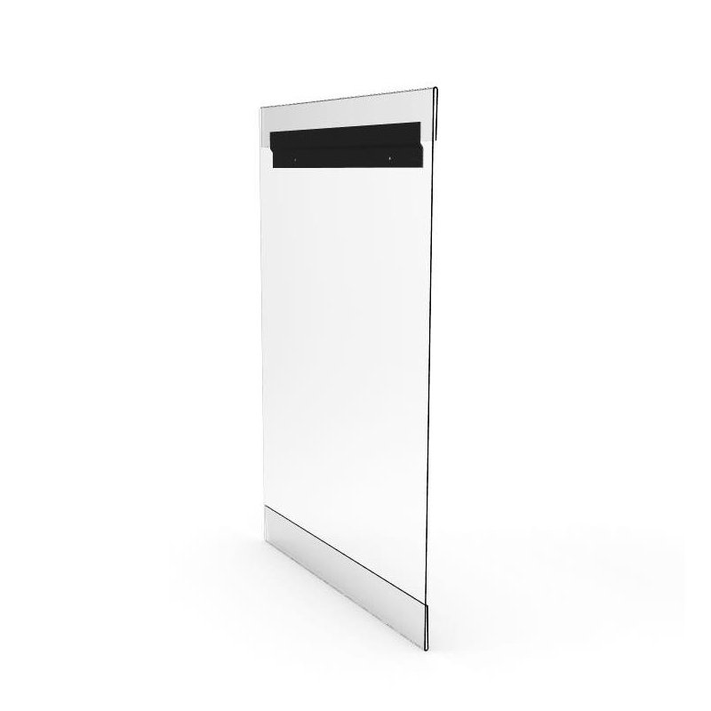 Cadre en acrylique transparent sans cadre en plexiglas transparent avec motif coulissant pouvant contenir des impressions