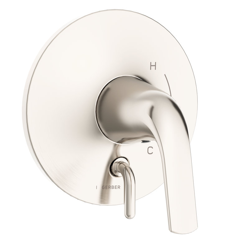 Lemora Shower Faucet, Brushed Nickel
