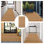 Tapis rectangulaire Bebington avec envers antidérapant-150180098