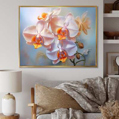 " Peach Orchids Romantic Impression IV "