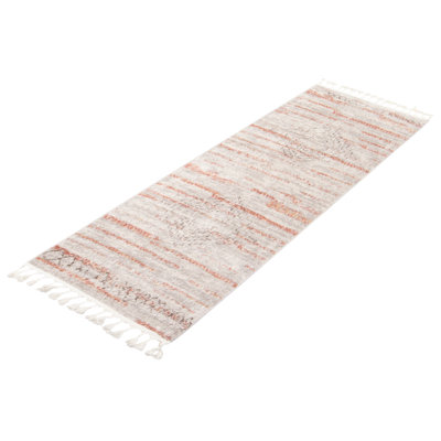 Tapis ivoire / cuivre Abdul-Rahim Aztec