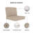 24 x 24 x 5 inch Fionnula Sunbrella Outdoor Replacement Chair Cushion (Set of 1), Nazime Outdoor Cushion Set-1506327627-1506682455