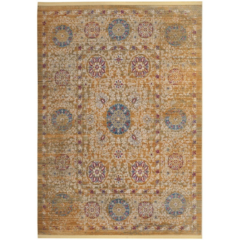 Smead Performance Oriental Rug, Rectangle 2'9" x 5'