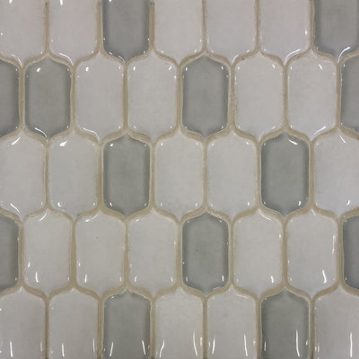 Palermo 1.5" x 3" Beveled Porcelain Mosaic Wall Tile