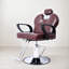 Fauteuil de coiffeur professionnel - fauteuil hydraulique durable avec inclinaison de 135 °, hauteur réglable et cape de coiffeur