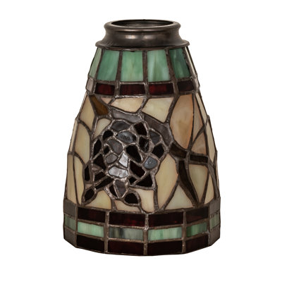 Rustic Lodge 6'' H Glass Bowl Ceiling Fan Fitter Shade