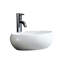 Lavabo de salle de bain circulaire en céramique pour bateau Modern