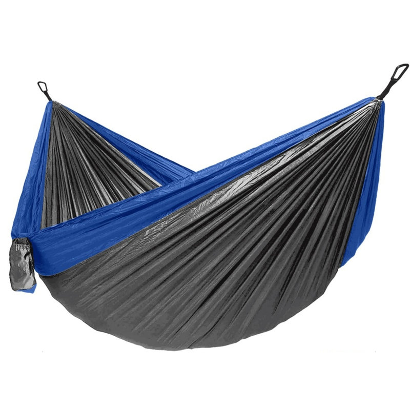 Hamac double classique, Gris / bleu