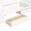 Lit de jour avec tablettes et tiroirs-278780742