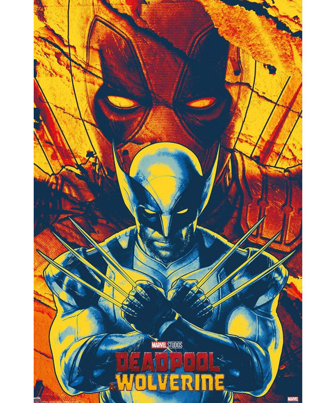  Officiellement sous licence, affiche d'art de Wolverine Arms - 24 x 36 po - reproduction décorative - papier affiche - prête à encadrer