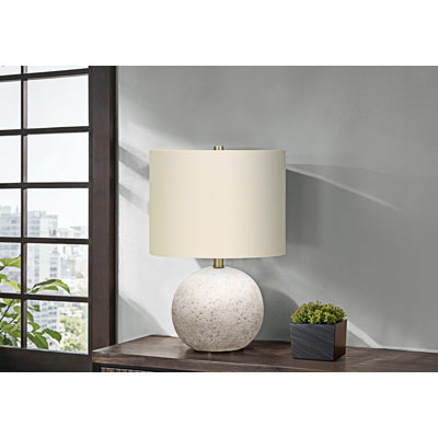 Lampe de table en béton